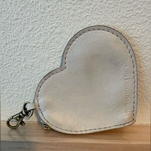 Leather Heart Pouch GUC